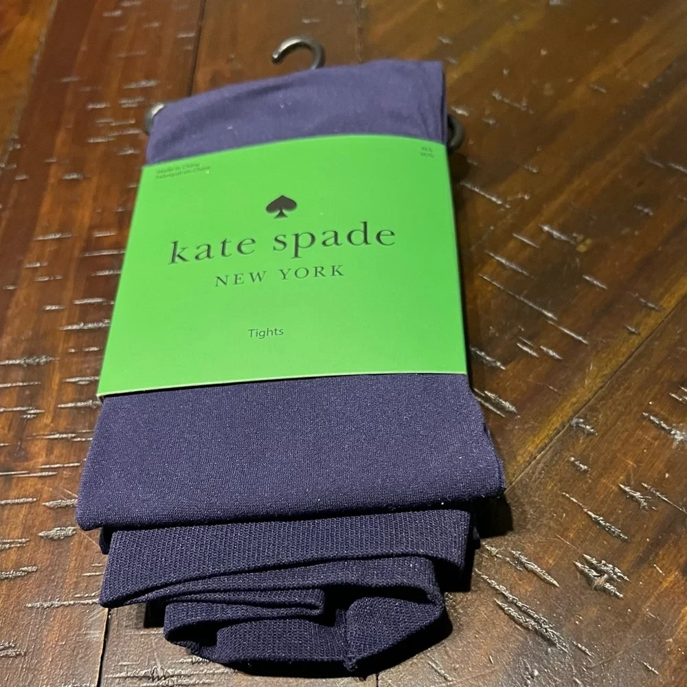 Kate Spade New York Women’s Office Business Casual Navy Blue Tights Size M/L